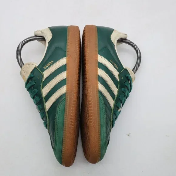 Adidas Samba OG Sneakers Women's US Size 6.5 Original Collegiate Green IE0872 - Picture 7 of 14